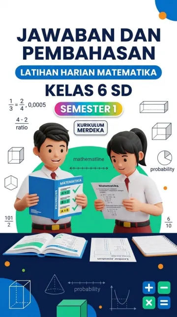 Pembahasan dan Jawaban Latihan Harian Matematika Kelas 6 SD