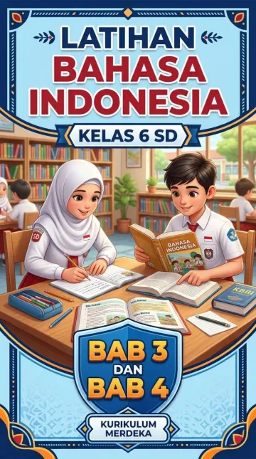 Latihan Bahasa Indonesia Kelas 6: Bab 3 dan 4