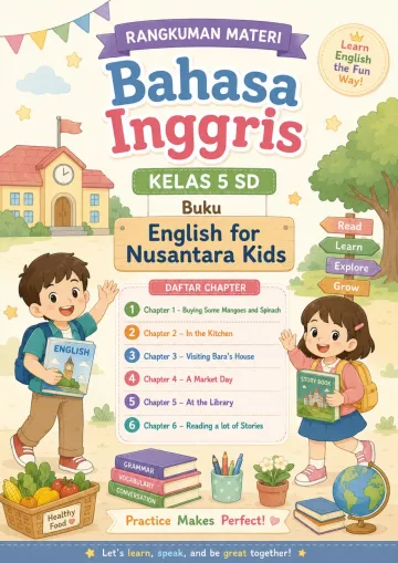 Rangkuman Kls 5   B Inggris