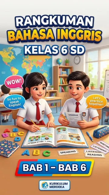 Rangkuman Bahasa Inggris Kelas 6 SD
