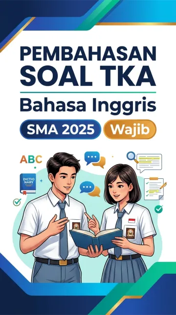 Pembahasan Soal TKA Bahasa Inggris SMA 2025 Wajib Lengkap