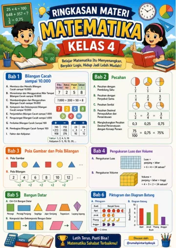 Rangkuman Kls 4   Matematika