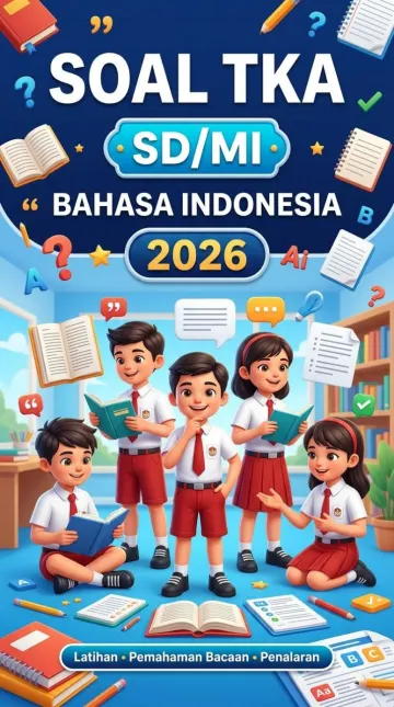 Soal TKA SD/MI Bahasa Indonesia 2026