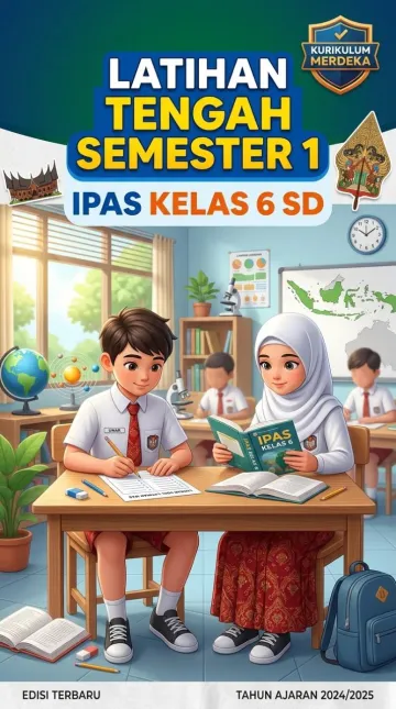 Latihan Tengah Semester 1 IPAS Kelas 6 SD Kurikulum Merdeka