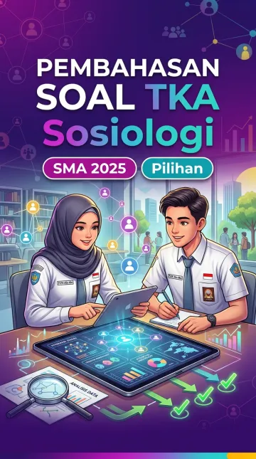 PEMBAHASAN SOAL TKA Sosiologi SMA 2025 Pilihan