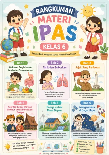 Rangkuman Kls 6   IPAS   1