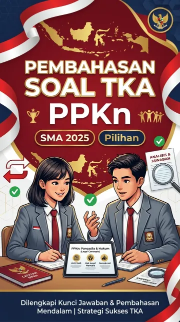 PEMBAHASAN SOAL TKA PPKn SMA 2025 Pilihan