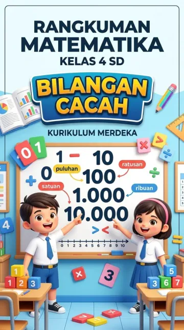 Rangkuman Matematika Kelas 4 SD: Bilangan Cacah