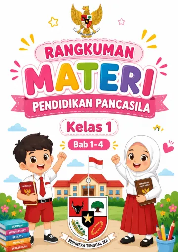 Rangkuman Kls 1   Pend Pancasila