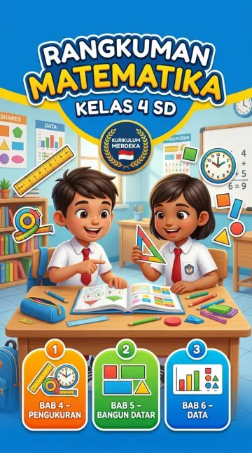 Rangkuman Matematika: Pecahan Kelas 4 SD