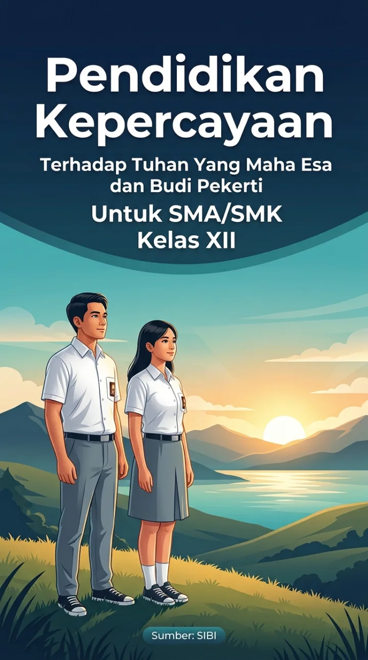 Pendidikan Kepercayaan Terhadap Tuhan Yang Maha Esa Dan Budi Pekerti Untuk SMA SMK Kelas XII