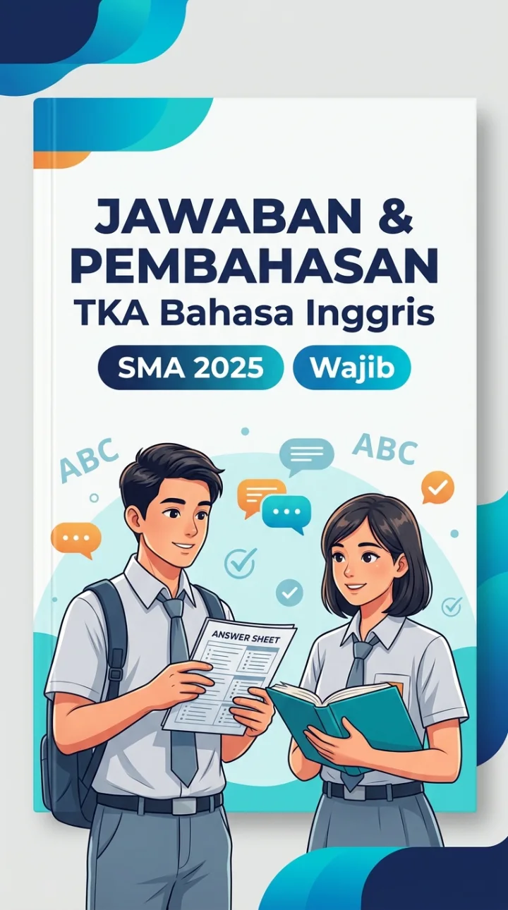 Kunci Jawaban dan Pembahasan Lengkap Latihan TKA Bahasa Inggris SMA 2025 Wajib