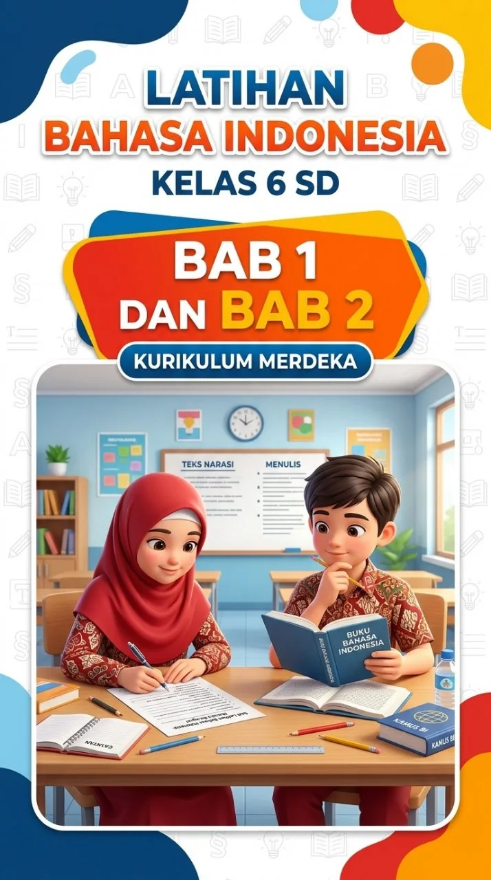 Latihan Bahasa Indonesia Kelas 6: Bab 1 dan 2