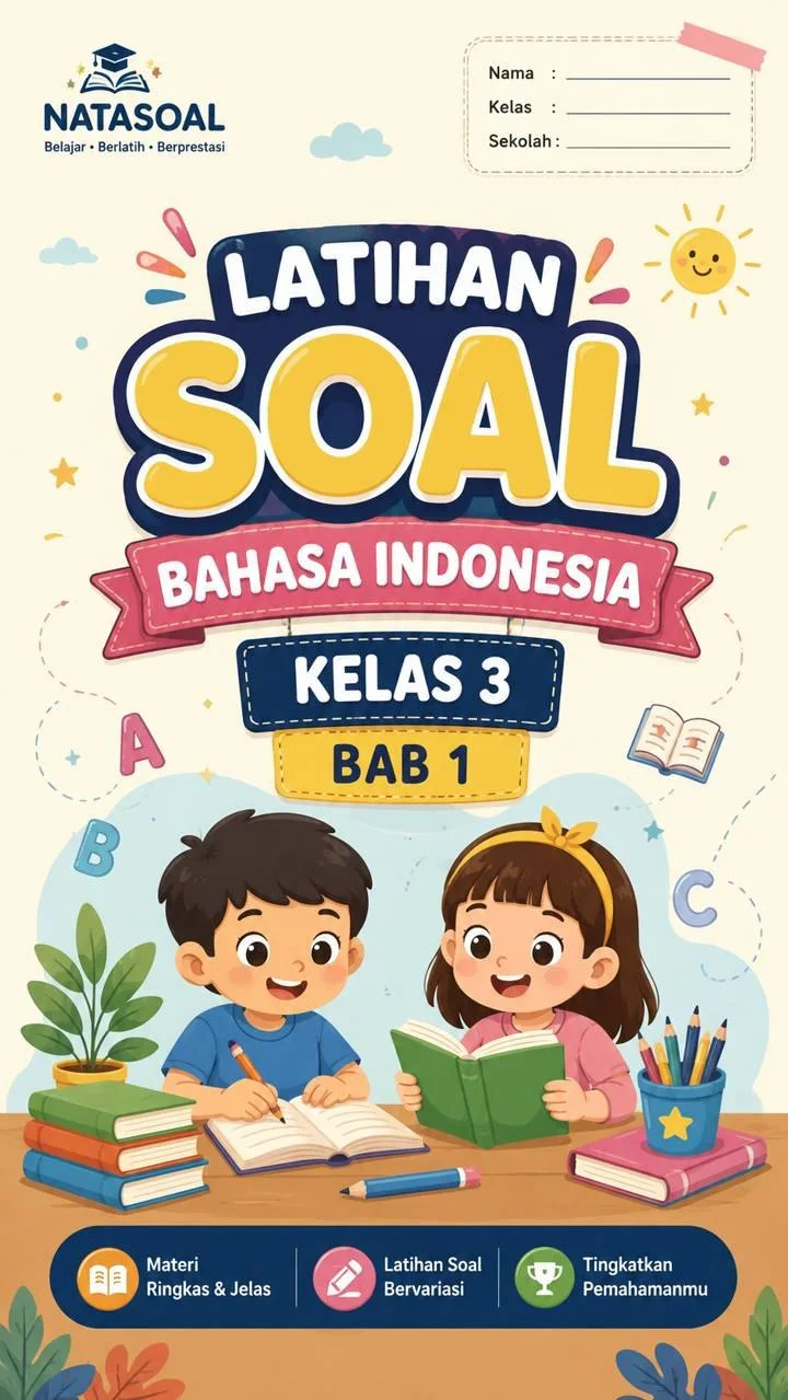 Latihan Soal Bahasa Indonesia Kelas 3 - Bab 1