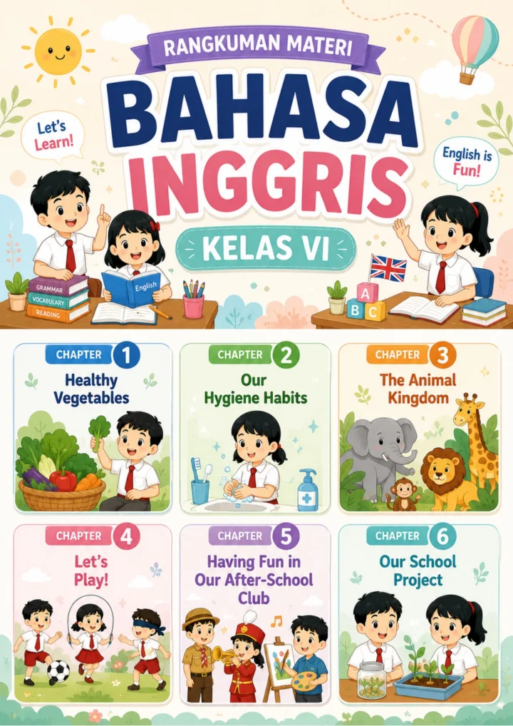 Rangkuman Kls 6   B Inggris   1