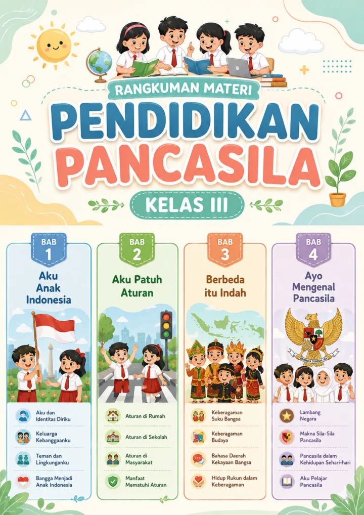 Rangkuman Kls 3   Pend Pancasila   1