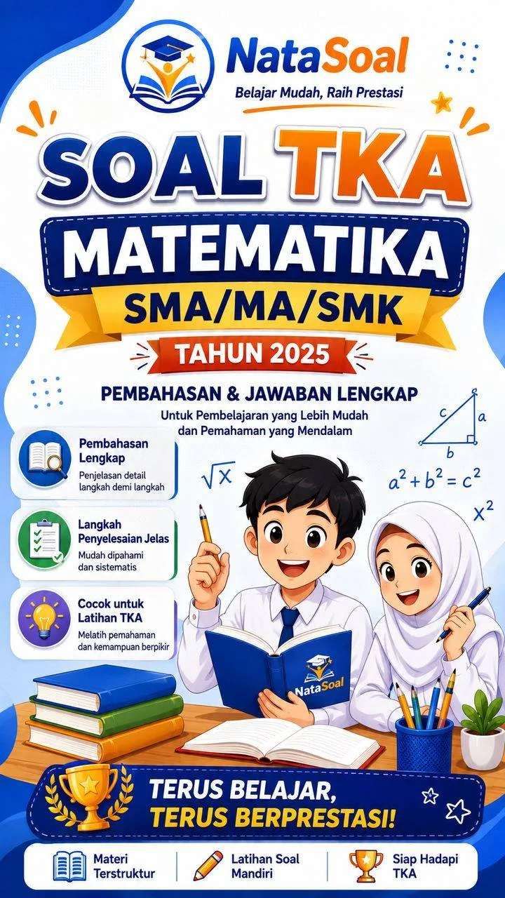 Pembahasan dan Jawaban TKA Matematika SMA 2025 UMUM