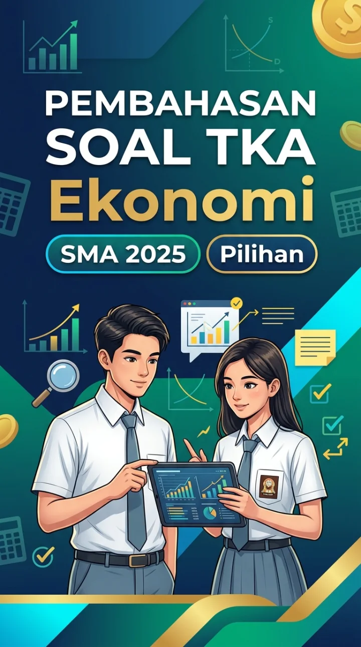 PEMBAHASAN SOAL TKA Ekonomi SMA 2025 Pilihan