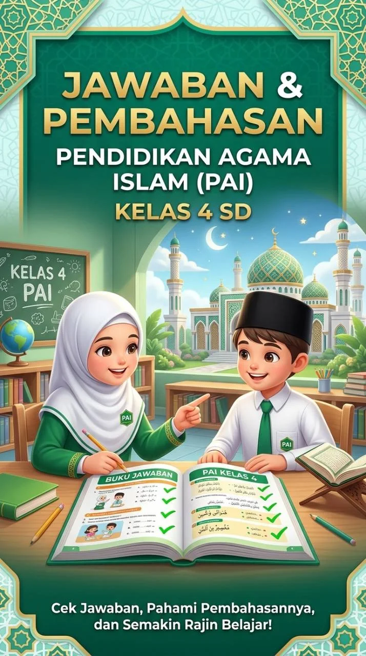Jawaban dan Pembahasan Latihan Pendidikan Agama Islam (PAI) Kelas 4 SD